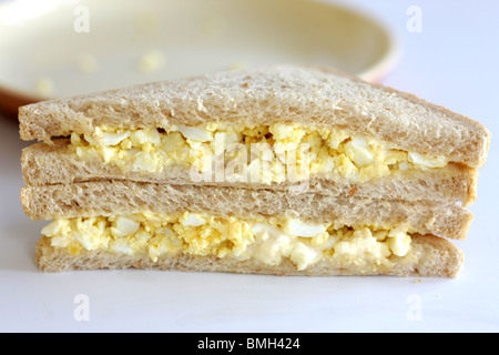 Ei Mayonnaise Sandwich Stockfoto