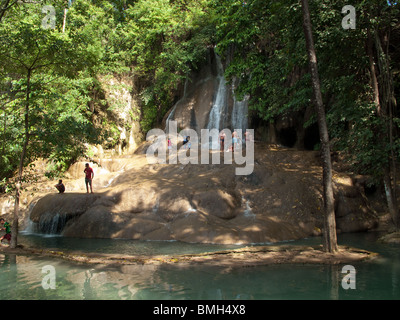Sai Yok Noi Wasserfall. Kanchanaburi. Thailand. Stockfoto