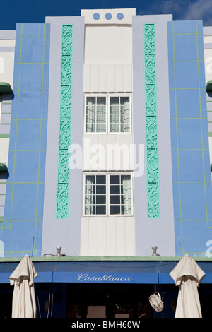 Casablanca Hotel Ocean Drive, Miami Beach, Florida, USA Stockfoto