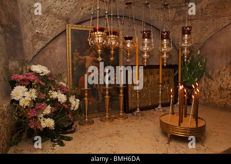 Israel, Jerusalem, Marias Grab, armenische Kirche Stockfoto