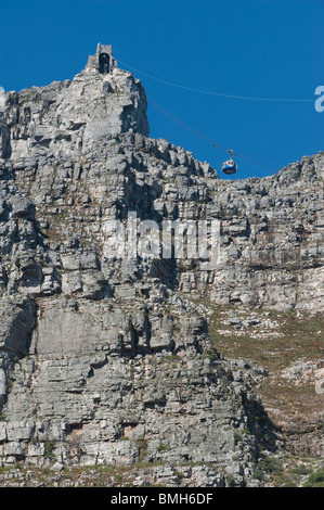 Obere Seilbahnstation Weg Table Mountain Kapstadt Südafrika Stockfoto