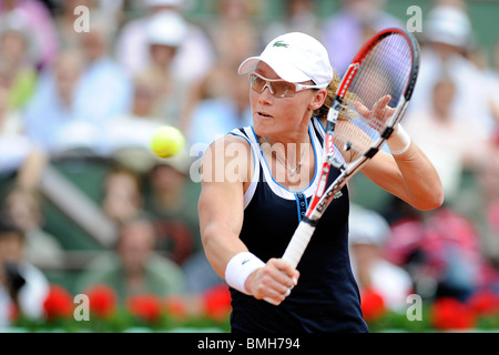 Samantha Stosur (AUS) im Wettbewerb bei den French Open 2010 Stockfoto