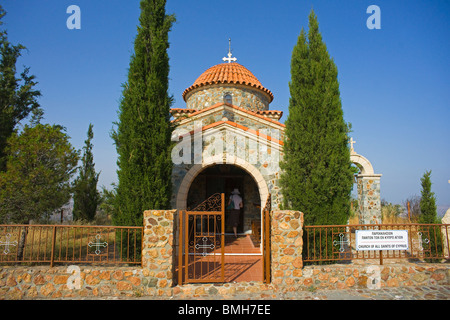 Zypern, Kirche aller Heiligen, Kloster Stavrovouni, Larnaka Stockfoto