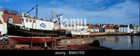 St Monans Fischerdorf in Fife Stockfoto