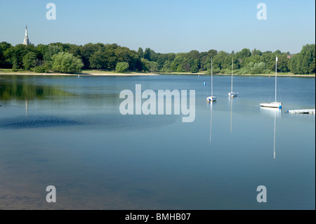 Edgbaston Reservoir Birmingham UK Stockfoto