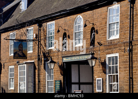 Saracen es Head Hotel, Towcester, Northamptonshire, England, Vereinigtes Königreich Stockfoto