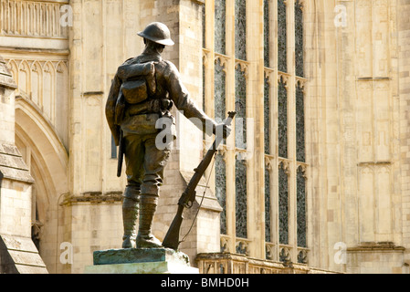 Kings Royal Rifle Corps Memorial Winchester Kathedrale Stockfoto