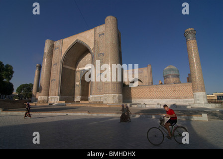 Bibi-Khanym Moschee, Samarkand, Usbekistan Stockfoto