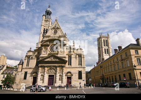 Kirche Saint-Etienne du Mont, Paris, Frankreich Stockfoto