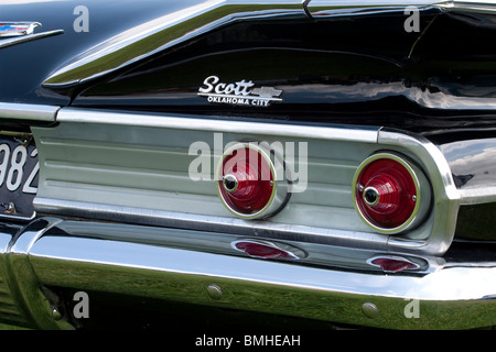 Die hintere Licht Cluster ein 1959 Ford Galaxie Fairlane Stockfoto