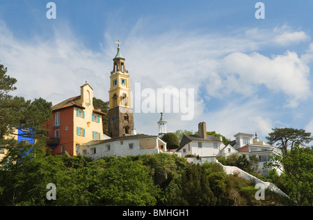 Portmeirion Portmerion Gwynedd North Wales UK HOMER SYKES Stockfoto