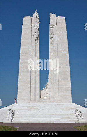 Vimy Ridge Denkmal für alle Kanadier, die ihr Leben im ersten Weltkrieg Stockfoto