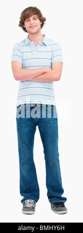 Porträt eines jungen Mannes Stockfoto