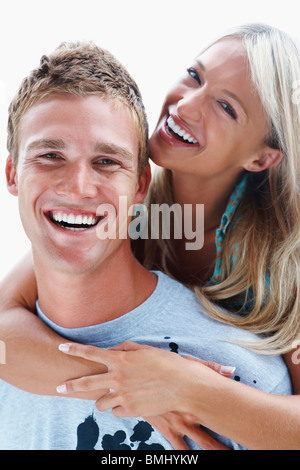 Paar, umarmen Stockfoto