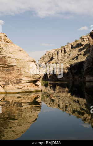 See und geologische formation Stockfoto