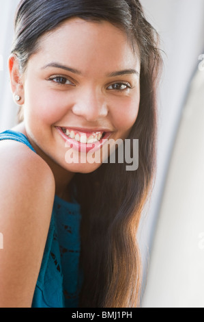 Porträt einer jungen Frau Stockfoto