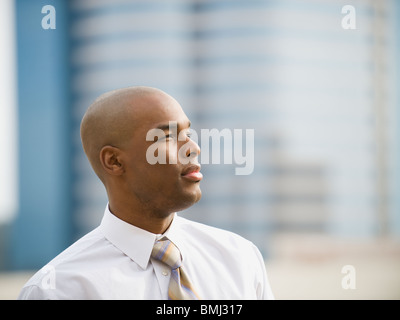 Porträt eines Kaufmanns Stockfoto
