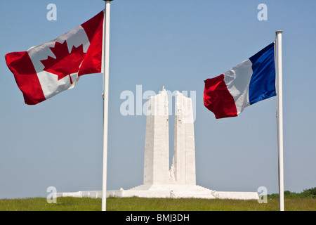 Vimy Ridge Denkmal für alle Kanadier, die ihr Leben im ersten Weltkrieg Stockfoto