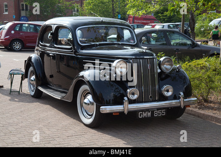 Ford Pilot Car 1950 „war on the Line“ Alresford Station, Watercress Line, Hampshire, England. Stockfoto