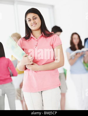 Schüler in der Schule Stockfoto