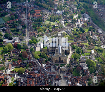 Kathedrale von Lincoln, Lincoln, Ostengland, UK Stockfoto