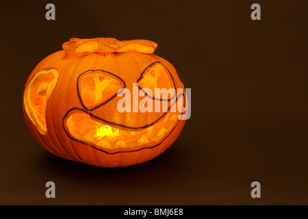 Halloween-Kürbis Stockfoto