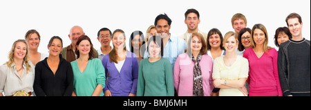 Gruppe von Menschen Stockfoto