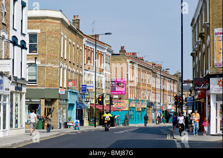 Stoke Newington Kirche Street, London, Vereinigtes Königreich Stockfoto