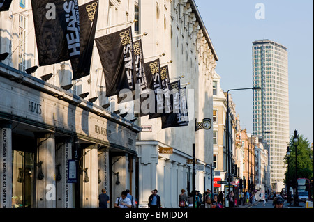 Tottenham Court Road, W1, London, Vereinigtes Königreich Stockfoto