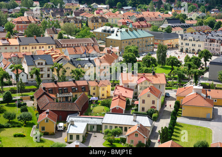 Skandinavien, Schweden, Ostergotland, Söderköping, Ansicht des Stadtbildes Stockfoto