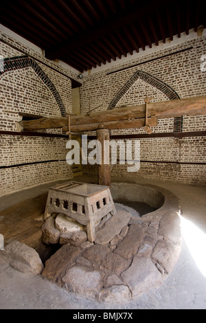 Mühle in Abu Shahin Haus, Rosetta (Rashid), Beheira, Ägypten Stockfoto