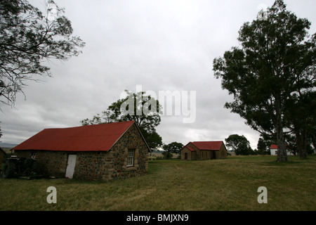 Rorke es Drift, Kwazulu-Natal, Südafrika. Stockfoto