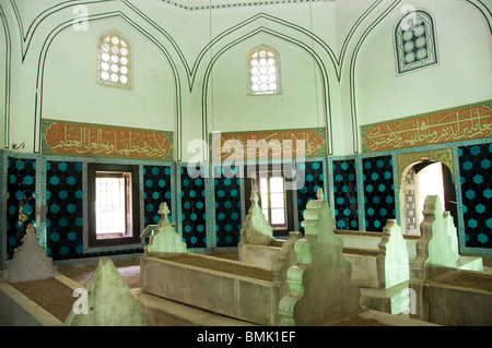 Emir Sultan Camii Moschee Bursa Türkei Anatolien Grab des Prinzen Ahmed Stockfoto