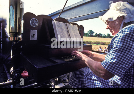 Landis Valley Farm Museum, Lancaster, PA.  historische Sammlung von frühen amerikanischen Artefakten Antiquitäten Landmaschinen Stockfoto