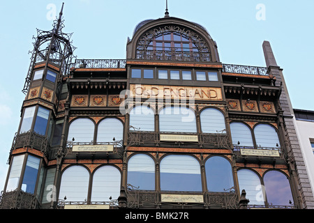 Das Museum der Musikinstrumente "Old England", Brüssel, Belgien Stockfoto