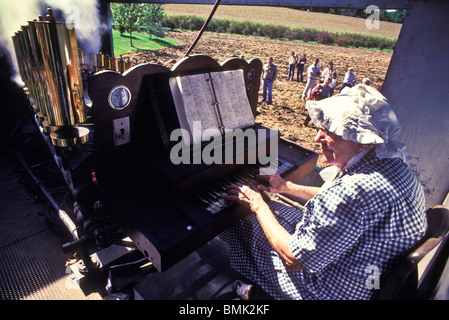 Landis Valley Farm Museum, Lancaster, PA.  historische Sammlung von frühen amerikanischen Artefakten Antiquitäten Landmaschinen Stockfoto