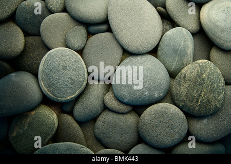 Strand-Felsen am Ufer des großen Lake Superior, MIchigan Stockfoto