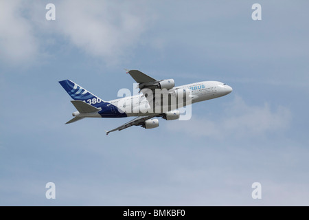 Airbus 380 Testflugzeug Stockfoto