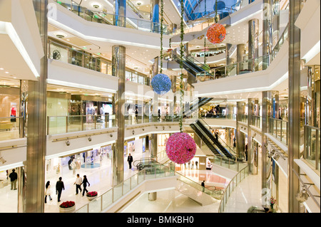 CITIC Square Shopping Mall auf Nanjing Road West, Shanghai, China Stockfoto