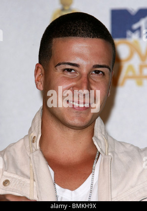 VINNY GUADAGNINO 2010 MTV MOVIE AWARDS DRUCKSAAL UNIVERSAL CITY LOS ANGELES CA 06 Juni 2010 Stockfoto