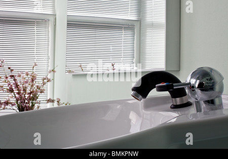 Detail der Friseur-Salon. horizontalen Schuss. kleinen Griff Stockfoto