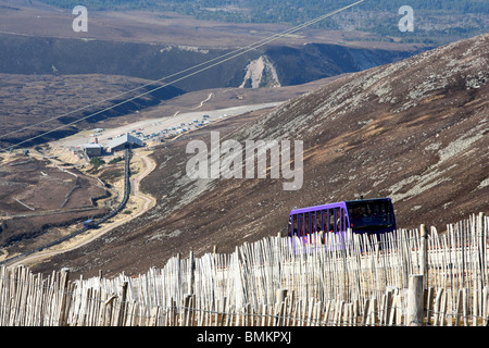 Cairngorm Mountain Railway Stockfoto