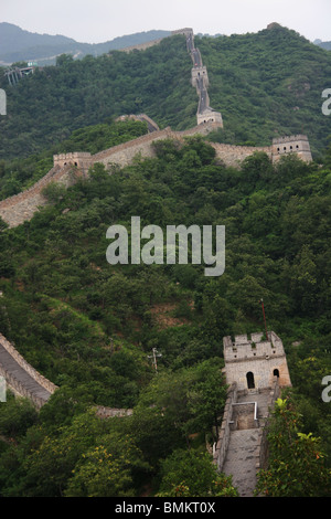 Mutianyu Abschnitt der Great Wall Of China, Jinshanling Stockfoto