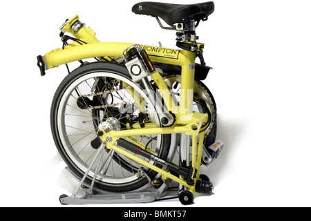 Brompton Klapprad Pendler Stockfoto