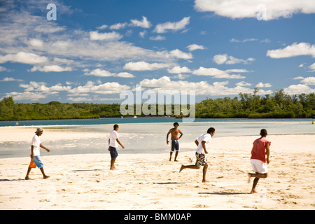 Ile Aux Cerf, beliebtesten Tagesausflug für Touristen & Einwohner, Ostende der Insel Mauritius, Afrika Stockfoto