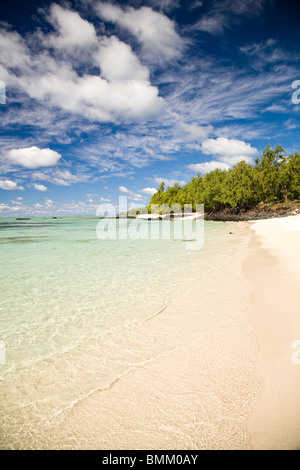 Ile Aux Cerf, beliebtesten Tagesausflug für Touristen & Einwohner, Ostende der Insel Mauritius, Afrika Stockfoto