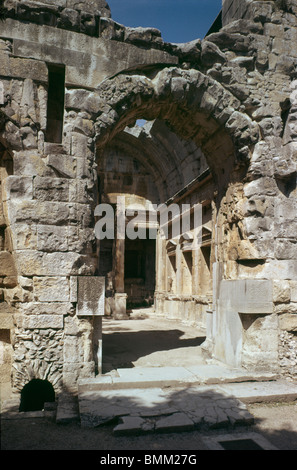 Nimes, Frankreich. Tempel der Diana, innen spät 1. Jahrhundert v. Chr. römische Stockfoto