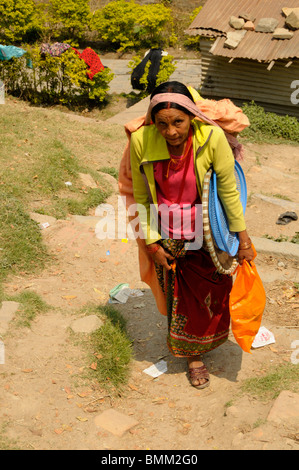 Waschen Sie Tag am Schrein in der Nähe von Pashupatinath Tempel, Heiligen Bagmati-Fluss, Kathmandu, nepal Stockfoto