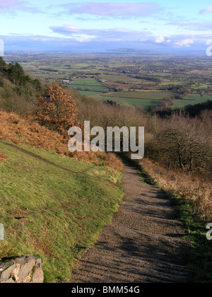 Malvern Hills aus britischen Lager Hereford Worcester England Großbritannien Europa Stockfoto