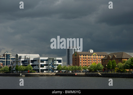 Salford Quays, größere Manchester, England UK Stockfoto